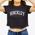 Hinckley Elementary School Varsity Arch Women's Crop Top additional view 3