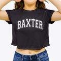 Baxter Elementary School Varsity Arch Women's Crop Top additional view 3