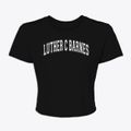 Luther C Barnes Elementary School Varsity Arch Women's Crop Top additional view 1