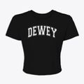 Dewey Elementary School Varsity Arch Women's Crop Top additional view 1