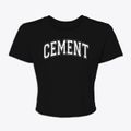 Cement High School Varsity Arch Women's Crop Top additional view 1