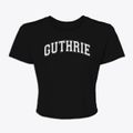 Guthrie Upper Elementary School Varsity Arch Women's Crop Top additional product view 1