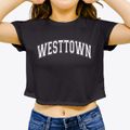 Westtown School Varsity Arch Women's Crop Top additional view 3