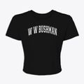 W W Bushman Elementary School Varsity Arch Women's Crop Top additional view 1