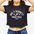 Ray F Sennett Middle School Track and Field Women's Crop Top additional view 3
