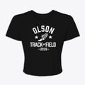 Olson Elementary School Track and Field Women's Crop Top additional view 1