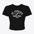 Saint Cecilia's Cathedral Elementary Track and Field Women's Crop Top additional view 1