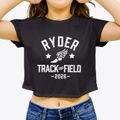 Ryder Achievement Center Track and Field Women's Crop Top additional view 3