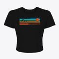 Mashpee Neck Massachusetts Blissful Sunset Women's Crop Top additional product view 1