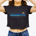 Plymouth California Water View Women's Crop Top additional view 3