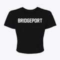 Bridgeport Michigan Classic Block Women's Crop Top additional view 1