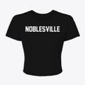 Noblesville Indiana Classic Block Women's Crop Top additional view 1
