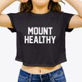 Mount Healthy Ohio Classic Block Women's Crop Top additional view 3