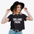 Orland Park Illinois Classic Block Women's Crop Top additional view 2