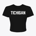 Tichigan Wisconsin Classic Block Women's Crop Top additional view 1