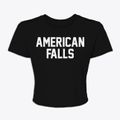 American Falls Idaho Classic Block Women's Crop Top additional view 1