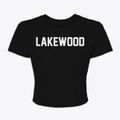 Lakewood Ohio Classic Block Women's Crop Top additional view 1