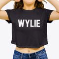 Wylie Texas Classic Block Women's Crop Top additional view 3