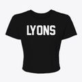 Lyons Wisconsin Classic Block Women's Crop Top additional view 1