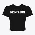 Princeton Massachusetts Classic Block Women's Crop Top additional view 1