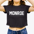 Monroe New York Classic Block Women's Crop Top additional view 3