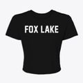 Fox Lake Wisconsin Classic Block Women's Crop Top additional view 1