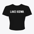 Lake Kiowa Texas Classic Block Women's Crop Top additional view 1