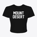 Mount Desert Maine Classic Block Women's Crop Top additional view 1