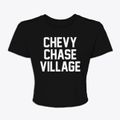 Chevy Chase Village Maryland Classic Block Women's Crop Top additional view 1