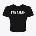 Tekamah Nebraska Classic Block Women's Crop Top additional view 1