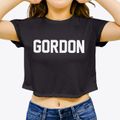 Gordon Nebraska Classic Block Women's Crop Top additional view 3