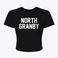 North Granby Connecticut Classic Block Women's Crop Top additional view 1