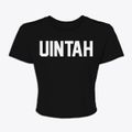 Uintah Utah Classic Block Women's Crop Top additional view 1