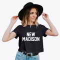 New Madison Ohio Classic Block Women's Crop Top additional view 2