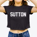 Sutton West Virginia Classic Block Women's Crop Top additional view 3
