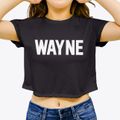 Wayne New York Classic Block Women's Crop Top additional view 3