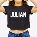 Julian California Classic Block Women's Crop Top additional view 3