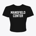Mansfield Center Connecticut Classic Block Women's Crop Top additional view 1