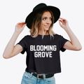Blooming Grove Texas Classic Block Women's Crop Top additional view 2