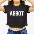 Abbot Maine Classic Block Women's Crop Top additional view 3