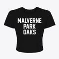 Malverne Park Oaks New York Classic Block Women's Crop Top additional view 1