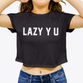Lazy Y U Arizona Classic Block Women's Crop Top additional view 3