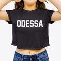 Odessa New York Classic Block Women's Crop Top additional view 3