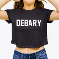 Debary Florida Classic Block Women's Crop Top additional view 3