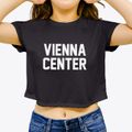 Vienna Center Ohio Classic Block Women's Crop Top additional view 3