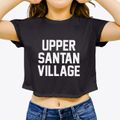 Upper Santan Village Arizona Classic Block Women's Crop Top additional view 3