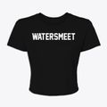 Watersmeet Michigan Classic Block Women's Crop Top additional view 1