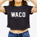 Waco North Carolina Classic Block Women's Crop Top additional view 3