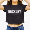 Beckley West Virginia Classic Block Women's Crop Top additional view 3