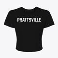 Prattsville Arkansas Classic Block Women's Crop Top additional view 1